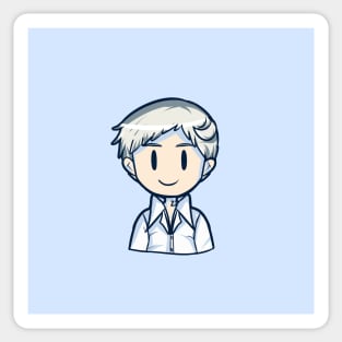 Norman Button - The Promised Neverland Sticker